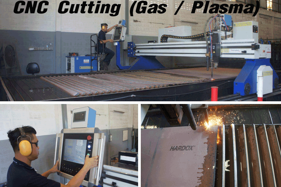 CNC Gas Cutting and Plasma cutting
